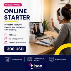Online Spanish lessons starter